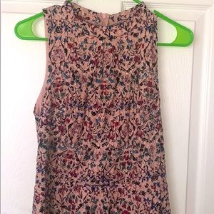 High-Neck Sleeveless Lace Formal Dress